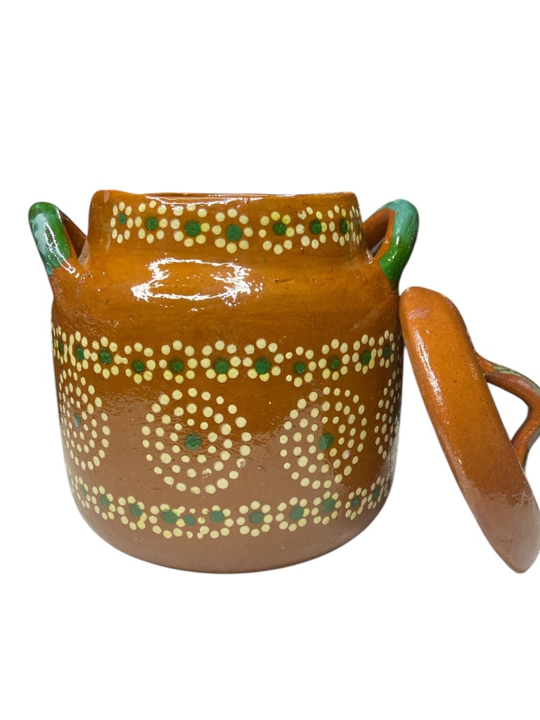 Olla de Barro Michoacana C/Tapa