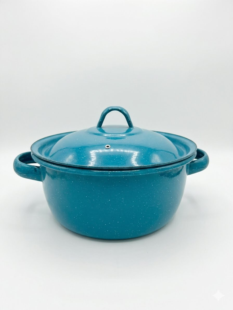 Budinera 22 cm con Tapa Jaspeado PRODESA
