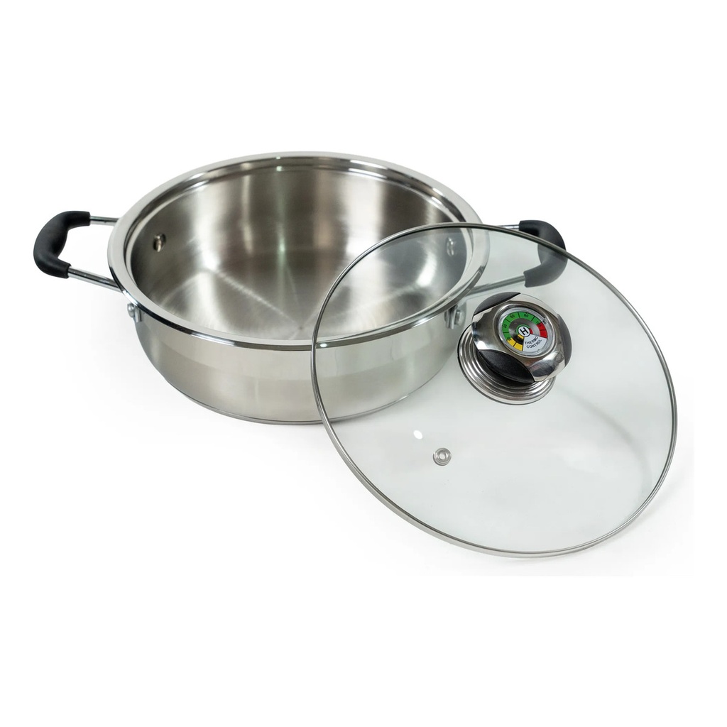 Arrocera Acero Inoxidable Gourmet 24cm