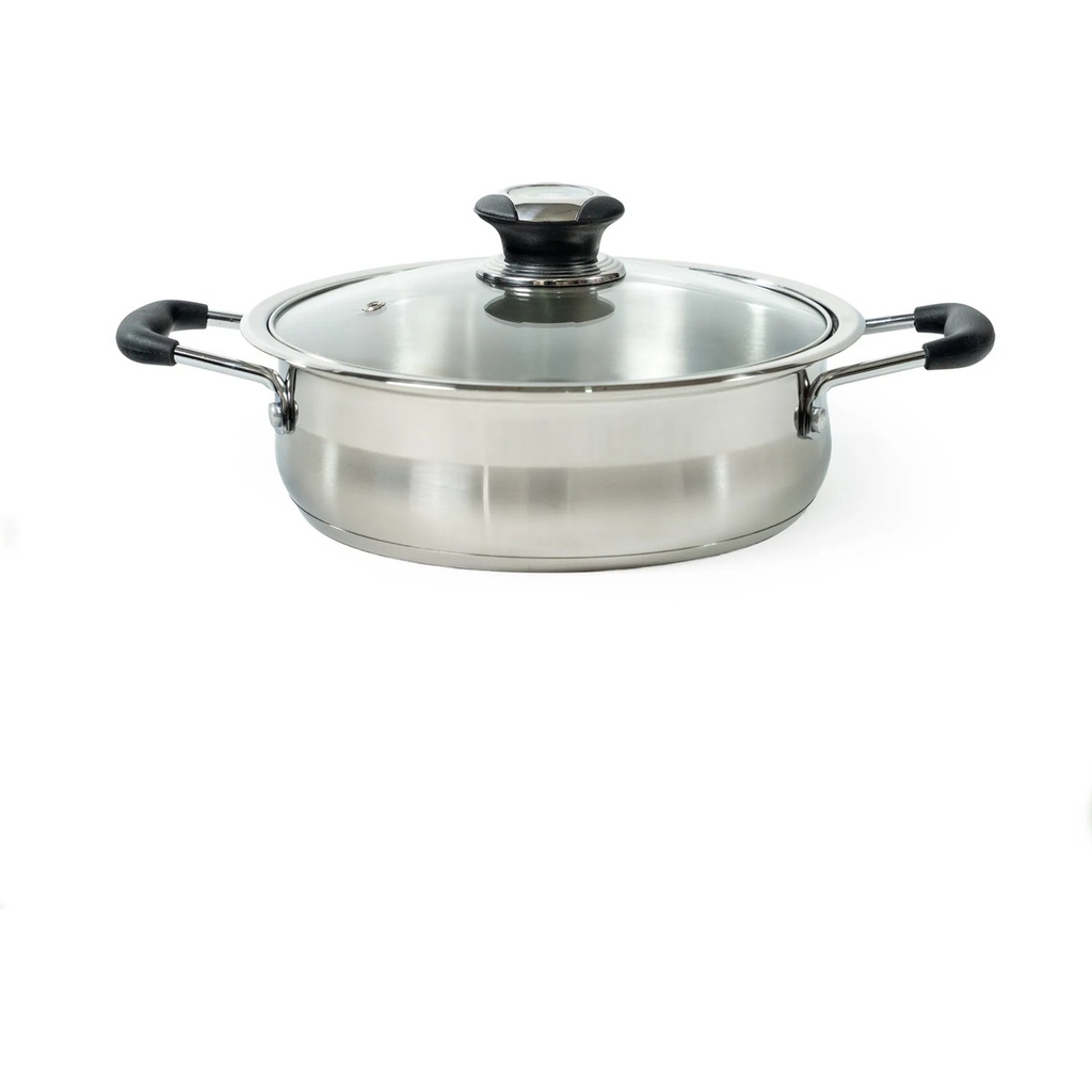 Arrocera Acero Inoxidable Gourmet 24cm