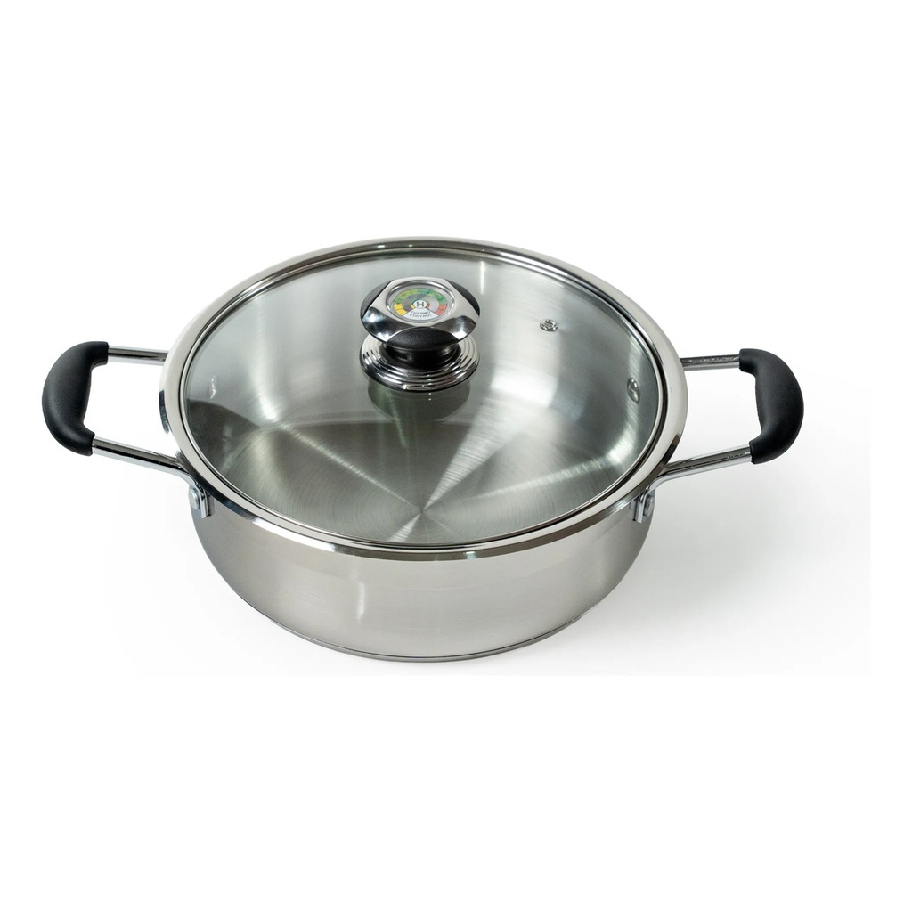 Arrocera Acero Inoxidable Gourmet 26cm