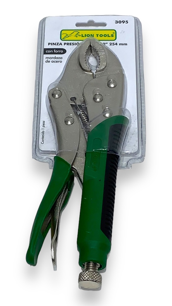 Pinza Presión Curva 10" 254mm Lion Tools
