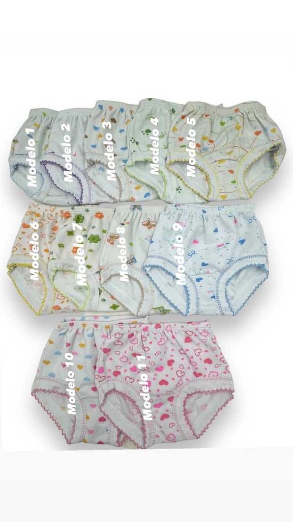 Pantaleta Niña Vianey 1-3