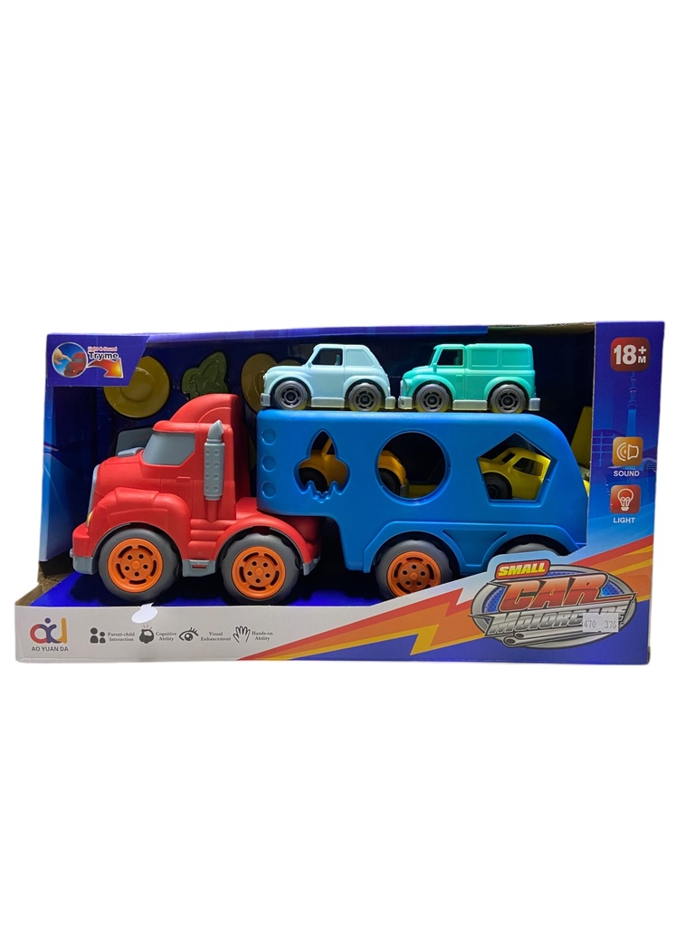 Trailer de Plastico con Accesorio