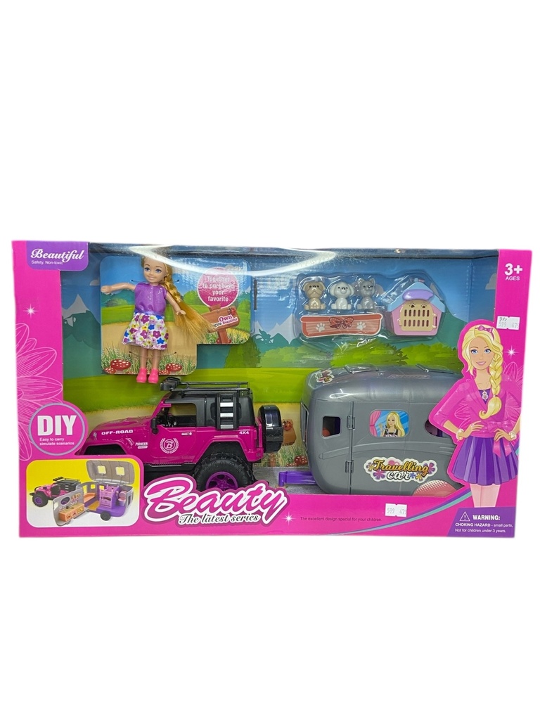 Muñeca 5" con Accesorios