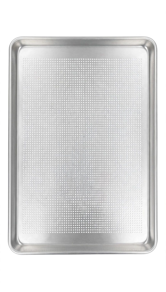 Charola Rectangular Perforada 
