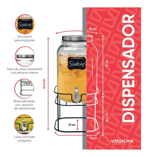 Dispensador 8L VITTORI
