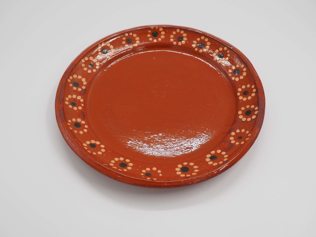 Plato Trinche Extendido de Barro