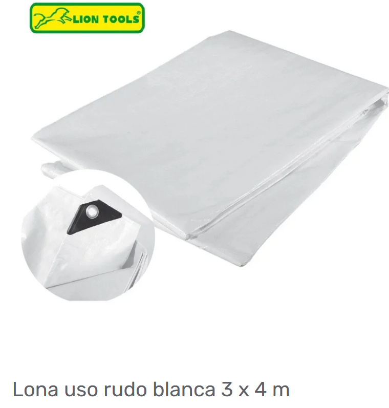Lona Lion Tools 3x4mts