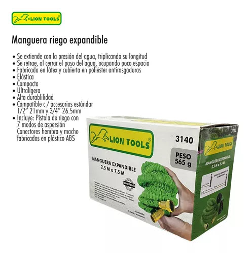 Manguera Expandible Lion Tools