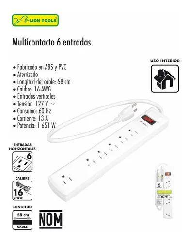 [7430] Multicontacto Lion Tools