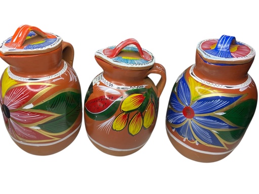 Jarra de Barro C/Tapa