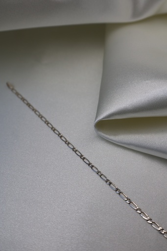 Pulso Tejido 1x1 Plata .925