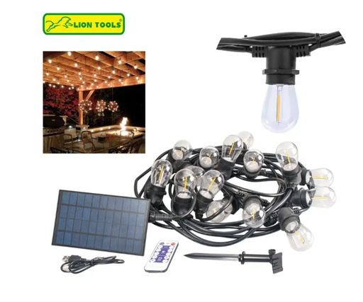 [2828] Lampara Solar Serie de Luces Lion Tools