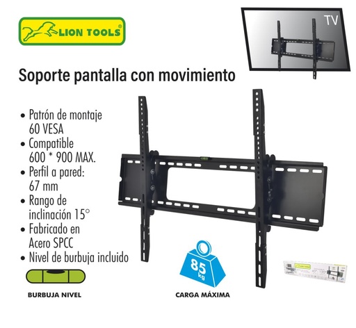 [6838] Soporta Pantalla de 40" - 120" Lion Tools