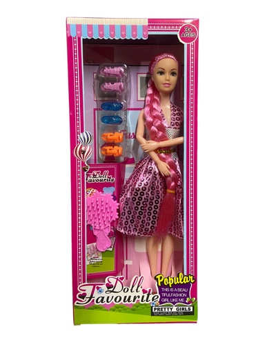 [6214-25] Muñeca 11" con Accesorio