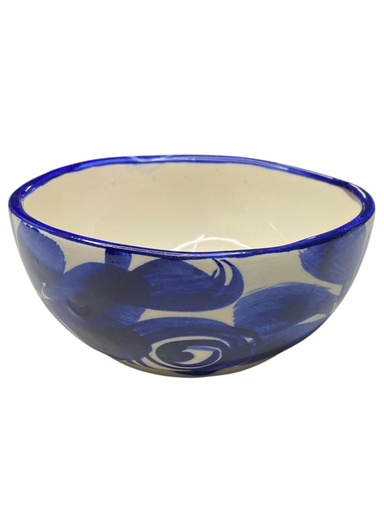 [AZUL] Plato Tazón de Cerámica