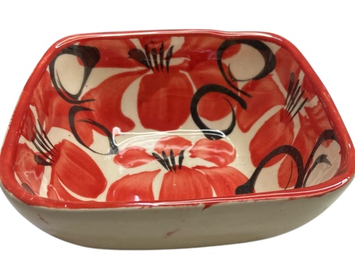 [CUADRADO] Plato Tazón de Cerámica