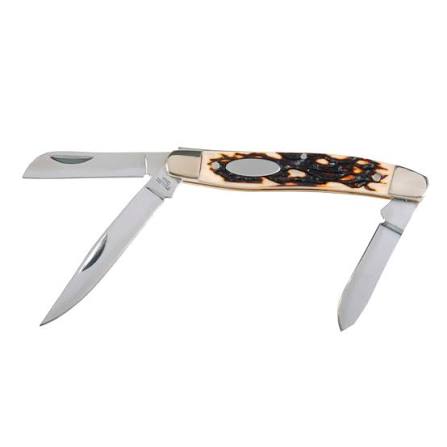 [8020] Navaja Triple Hoja Sin Muelle 2" Lion Tools 