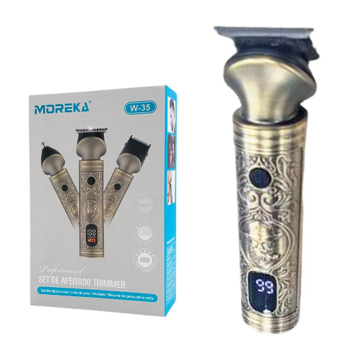 [W-35] Set de Afeitado Trimmer Moreka