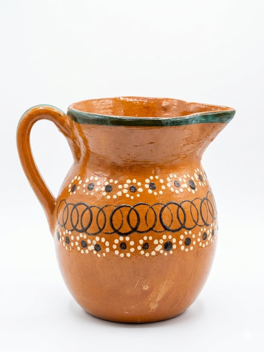 [MICHOACANA] Jarra de Barro Decorada