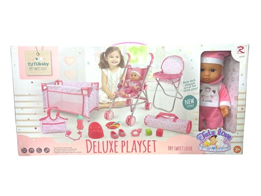 [88868] Muñeca 12" Con Accesorios