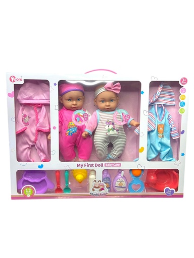 [WZB109-1] Muñeca 14" con Accesorios