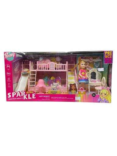 [7028] 5" Muñeca con Accesorios BELLA SPEKER