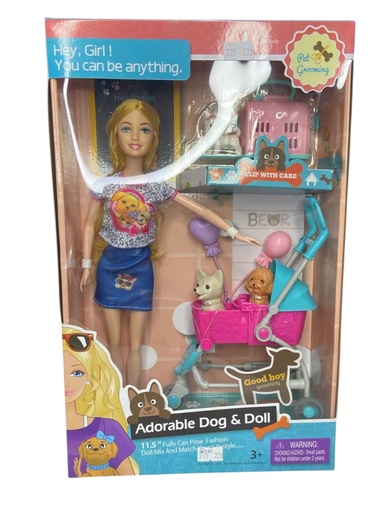 [JX300-64] Muñeca 11.5" con Accesorios