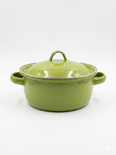 Budinera 22 cm con Tapa Jaspeado PRODESA