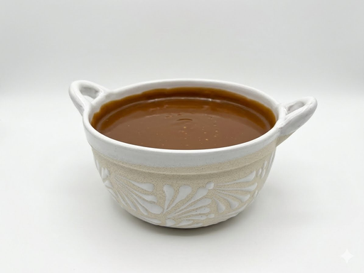 [NEGRO] Cazuela de Barro decorada