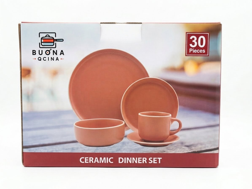 [30PZS] Vajilla de Ceramica BUONA QCINA