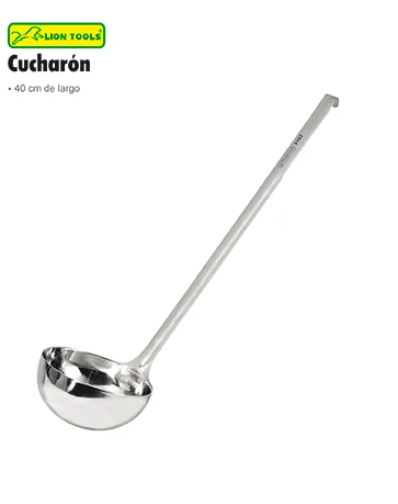 [2157] Cucharón Acero Inoxidable Lion Tools