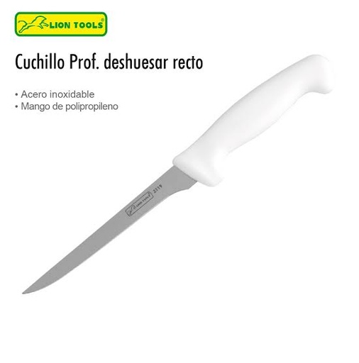 [2119 / 000001359558] Cuchillo Profesional Lion Tools 6´´