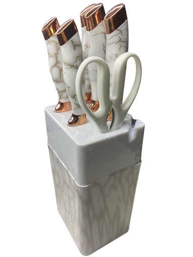 [HZ009W] Juego de Cuchillos C/Base