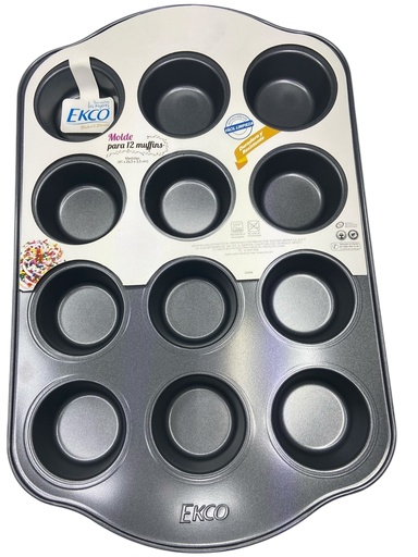 [MDEP/MUFFEKCO] Molde P/12 Muffins Ekco