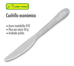 [2536] Paq. Cuchillos de Mesa Lion Tools 
