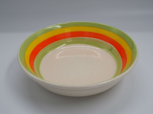 [Payaso Tricolor ] Plato Sopero de Cerámica