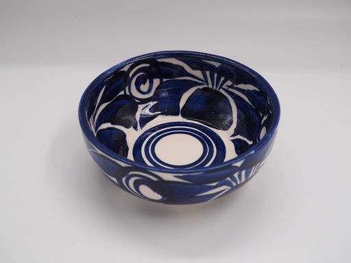 [AZUL] Plato Tazón de Cerámica