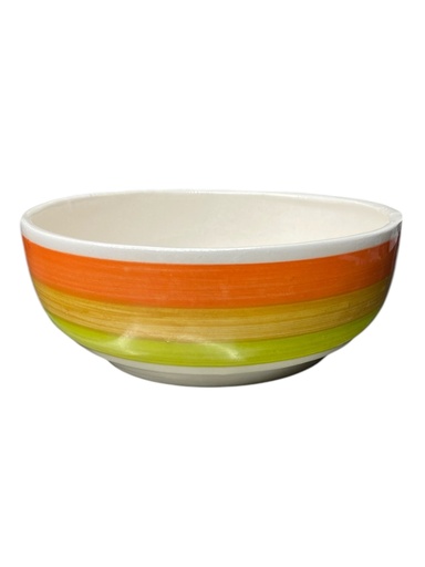 [TRICOLOR] Plato Tazón de Cerámica