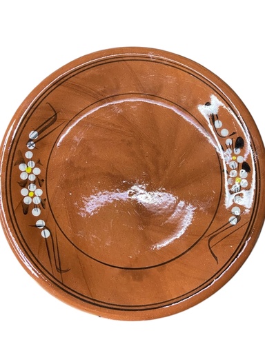 [BARRO FINO] Plato Trinche Ceramica