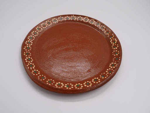 [MEDIANO] Plato Trinche Extendido de Barro