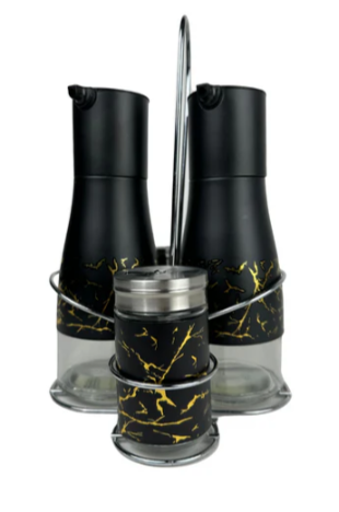 Set de 2 especiero 2 Vinagreras Yuliana