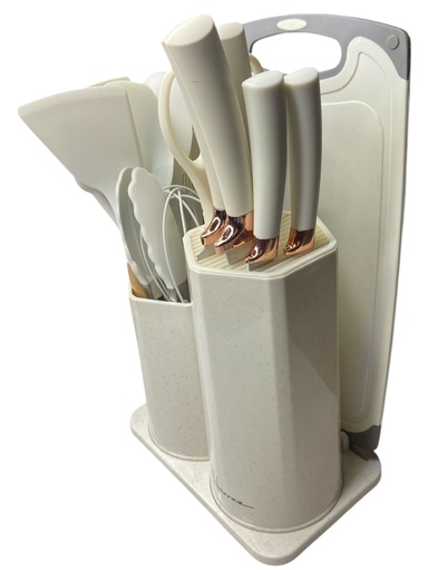 [HZ6000W] Set de Utencilios y Cuchillo HARRAZ