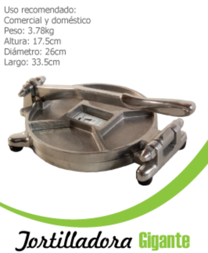 [GIGANTE] Tortilladora Exprimidores de Aguascalientes