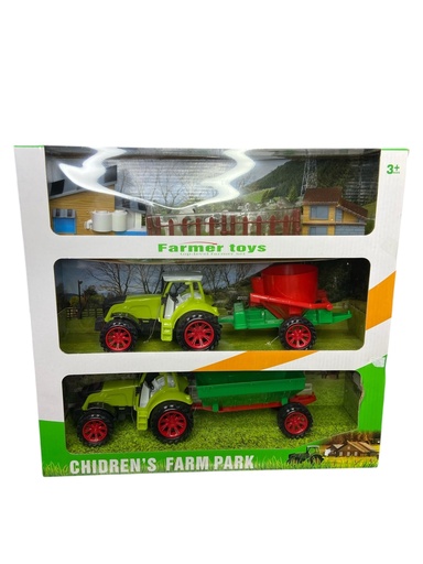 [0488-276 / 6754000596080] Tractor de Friccion con Accesorios MACILUX